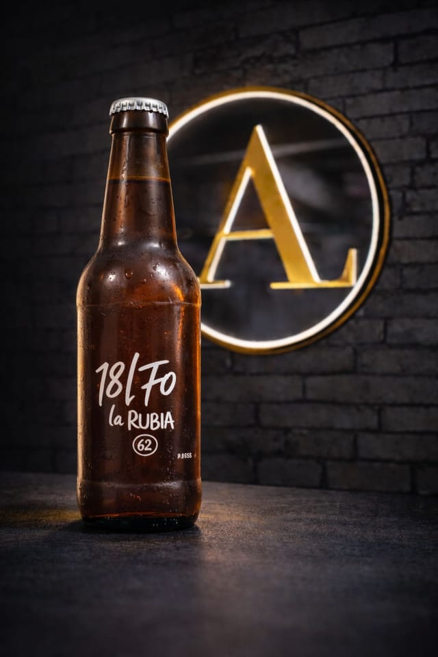 Cerveza 18/70 la Rubia