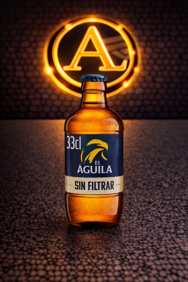 Cerveza el Águila sin Filtrar