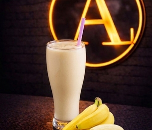 Zumo Plátano con Leche